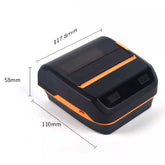 HPRT A300E Ultra-small thermal label printer | Upgraded with multiple Bluetooth connections | Waterproof and dustproof | Supports large and small label paper